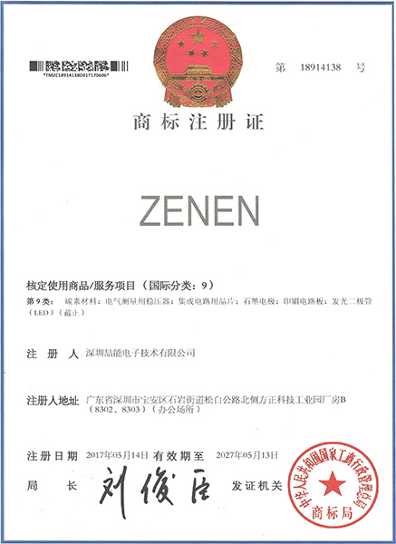 zenen商標