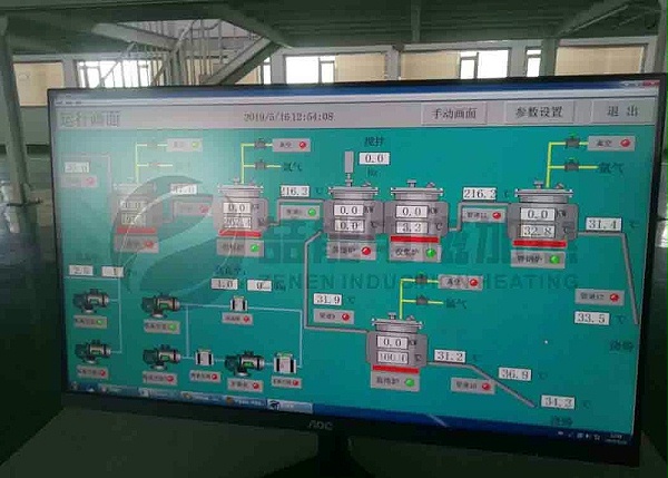 316不銹鋼反應釜電磁加熱