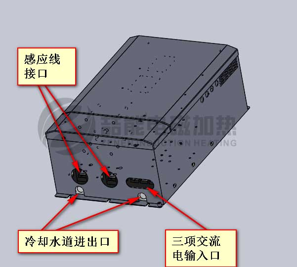 水冷電磁加熱器